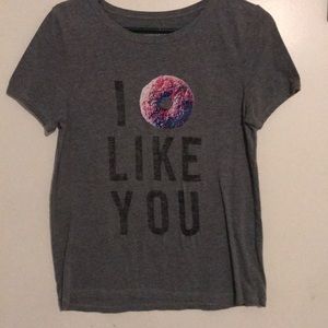 shirt that “i do-nut like you”